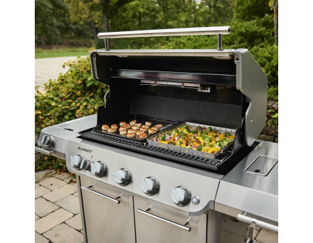 Weber Summit FS38X S Smart Gasgrill, Edelstahl