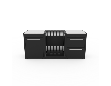 Weber BBQK1 Set - 1x Türmodul, 1x Schubladenmodul