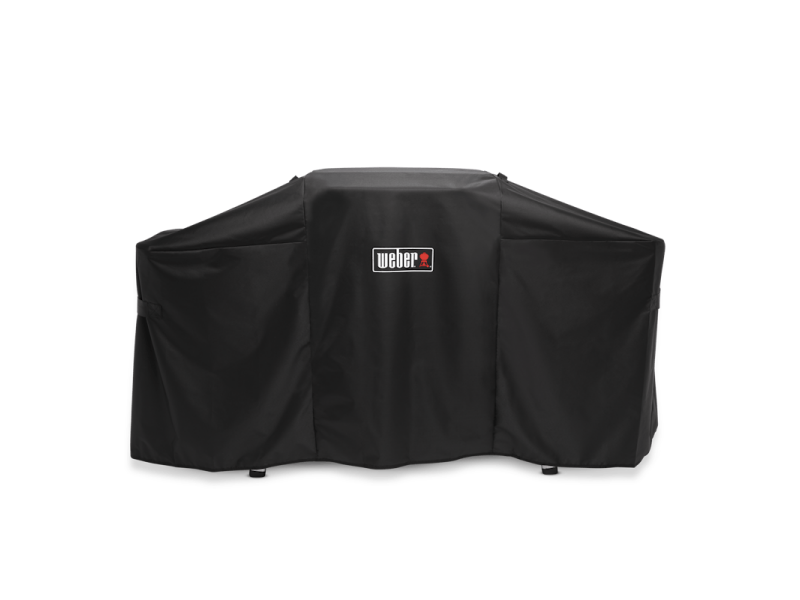 Weber Premium Abdeckhaube f&uuml;r Weber Slate GP 43 cm oder 53cm mit klappbarem Grilltisch