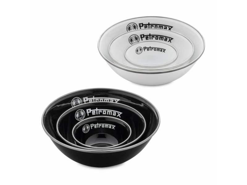 Petromax Emaille Schalen weiß 2 Stück (160 ml)