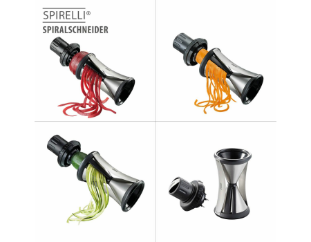 GEFU Spiralschneider SPIRELLI® XL inkl. Reinigungsbürste