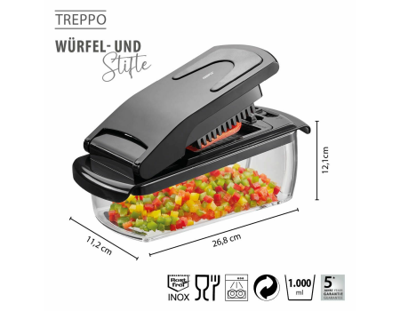 GEFU Würfel- und Stifteschneider TREPPO