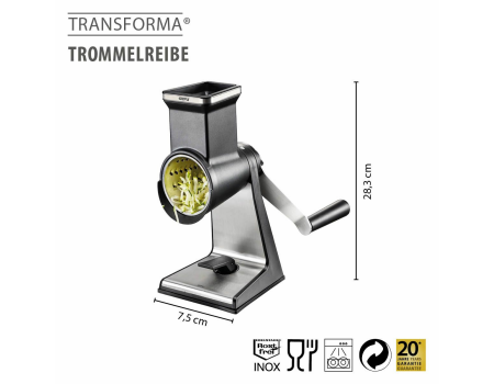 GEFU Trommelreibe TRANSFORMA®
