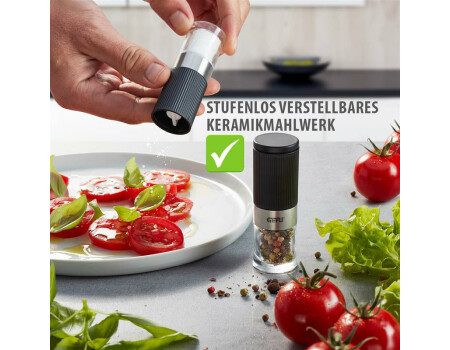 GEFU Salz- und Pfeffermühle TUSOME, 2 Stück