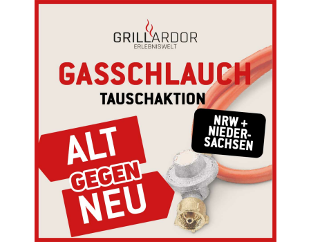 Weber Gasschlauch-Tauschaktion in NRW