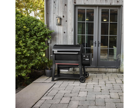 Weber SEARWOOD 600 XL Holzpelletgrill Black