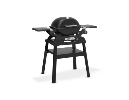 Weber Q1200N Gasgrill mit Stand und Seitentischen