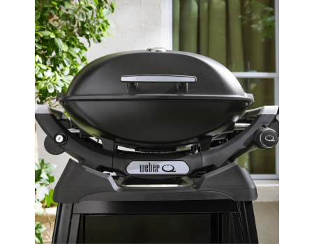 Weber Q2200N mit Rollwagen Black Gasgrill