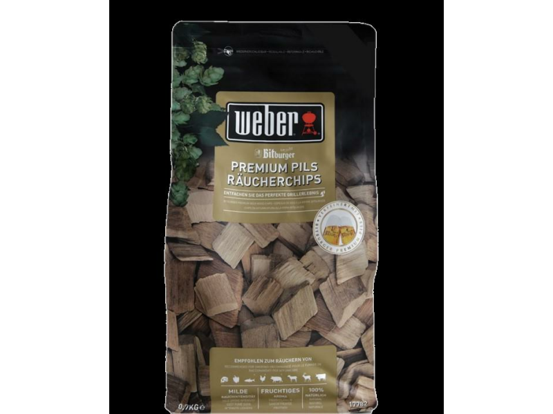 Weber Räucherchips Bitburger Premium Pils, 700g
