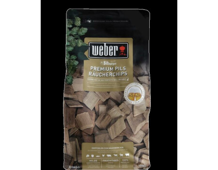 Weber Räucherchips Bitburger Premium Pils, 700g