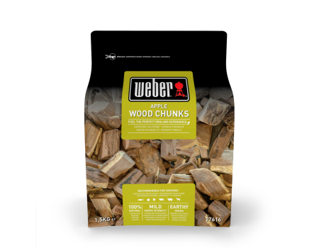 Weber Wood Chunks, Apfelholz, 1,5kg