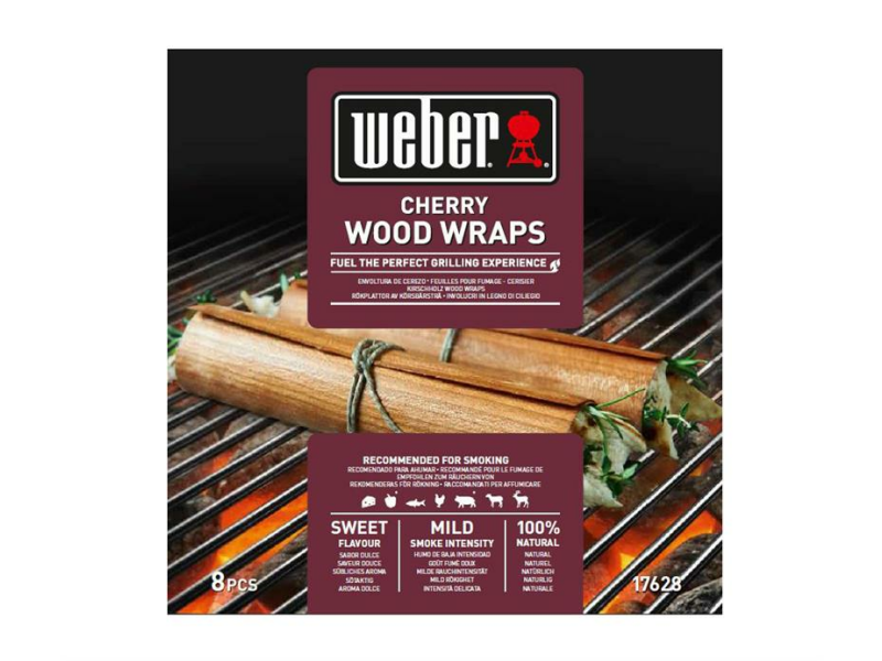 Weber Wood Wraps aus Kirschholz, 8 Stk.
