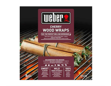 Weber Wood Wraps aus Kirschholz, 8 Stk.