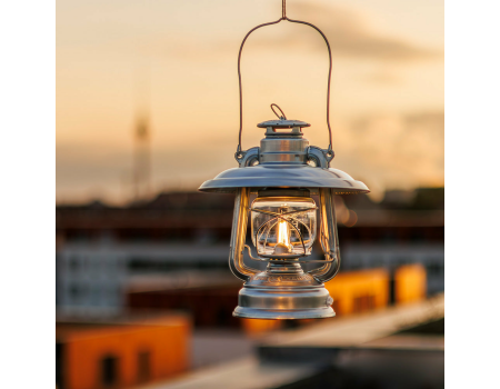 Feuerhand LED Laterne Baby Special 276 Zinc Plated