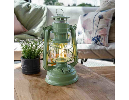 Feuerhand LED Laterne Baby Special 276 Sage Green