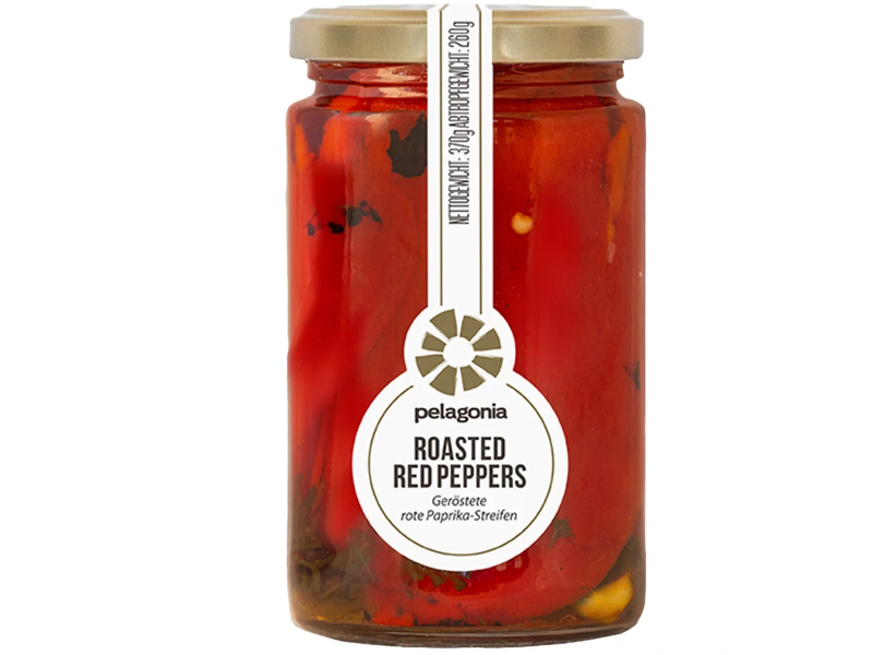 Pelagonia Roasted Red Peppers 370g