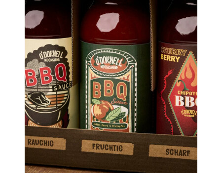 O`Donnell 3er Set BBQ-Sauce 3x 260ml