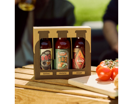 O`Donnell 3er Set BBQ-Sauce 3x 260ml