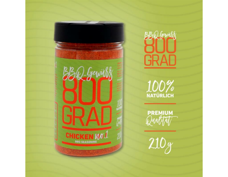 800 Grad 5er Gewürzset BEST OF