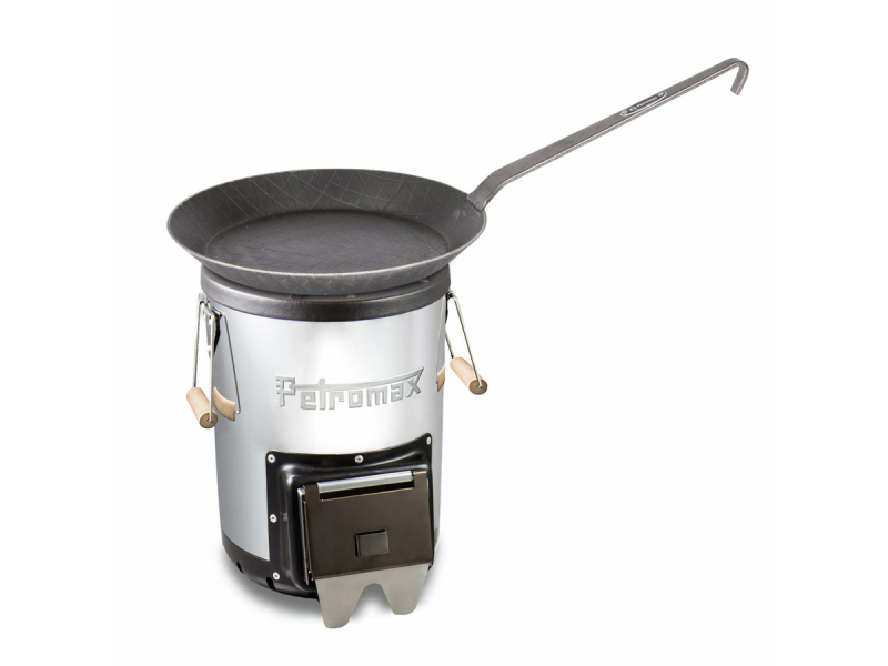 Petromax Outdoor Kochset (limitierte Edition) Raketenofen + Pfanne 24cm