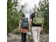 Petromax Kühlrucksack 17 Liter Grau mit Kühlakku & Isolierflasche 1 L
