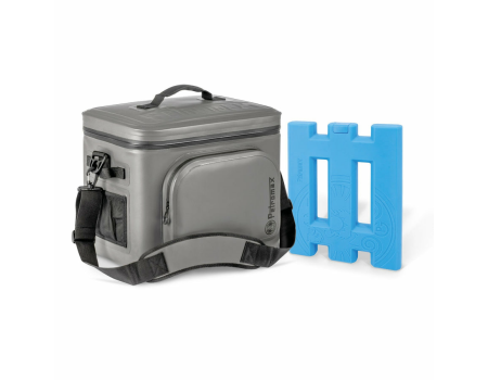 Petromax Kühltasche 22 Liter GRAU mit Kühlakku