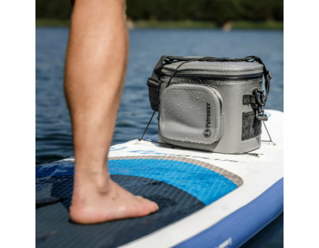 Petromax Kühltasche 22 Liter GRAU mit Kühlakku