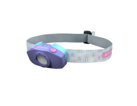 Ledlenser Kidled2 lila Stirnlampe