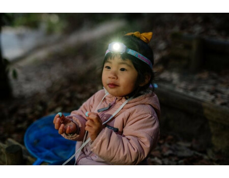 Ledlenser Kidled2 lila Stirnlampe