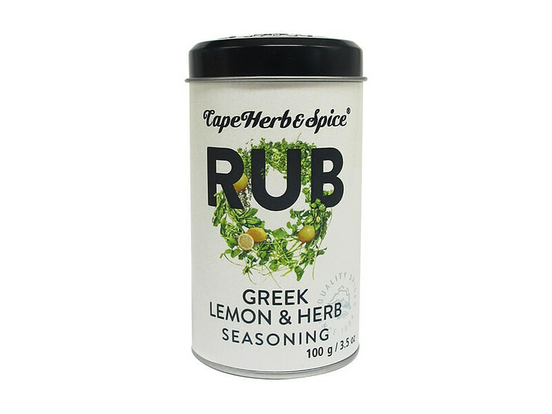Cape Herb Rub Greek Lemon & Herb 100g