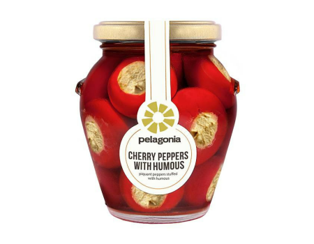 Pelagonia Cherry Peppers mit Hummus 280g